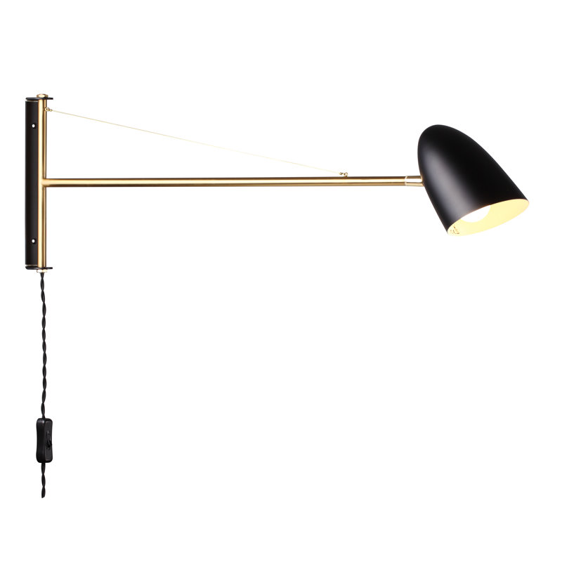 Plug-in Swing Arm Sconce