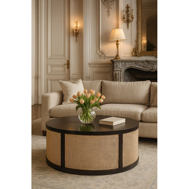 Centre de table en rotin Monaco