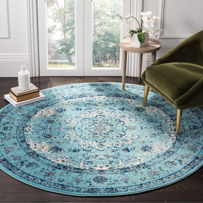 Tapis oriental bleu clair Altman