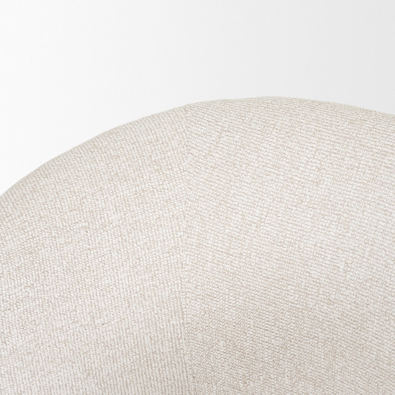 Chaise rembourrée Enna Performance, Cream