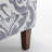 Patterned Polyester Blend Armchair