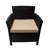Outdoor St Chairs ( Of 2) - Pe With Iron Brown + Tan Stylish (2) & Seating