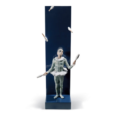 New Age Circus Juggler with Clubs Statue