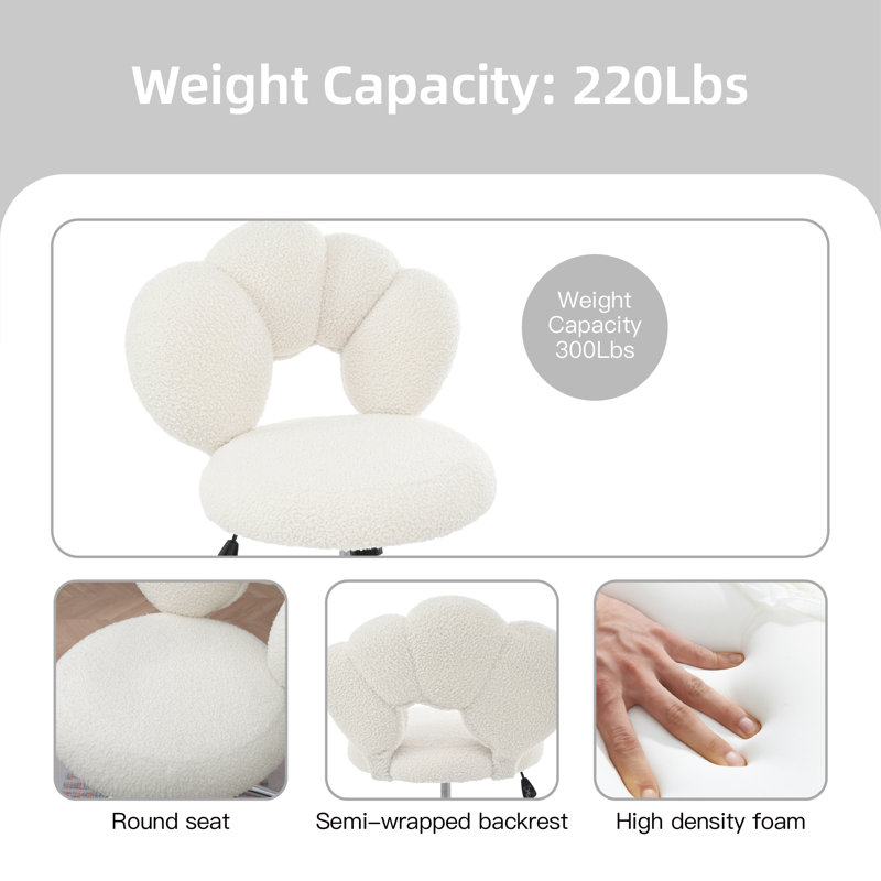 Remzi   Office Chair, White