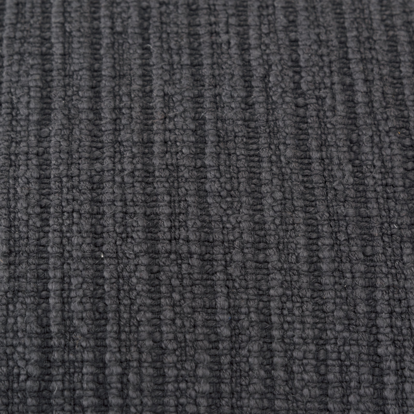 Cotton Throw Pillow, Charcoal Gray