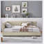 Structure de lit tapissier capitonné, structure de canapé-lit avec dossier et accoudoirs confortables, lit pour chambre à coucher, salon, velours-385340255-385340248