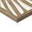 2 Wall Decor With Leaf Design In Contrast Two-Tone Art Theme Colors