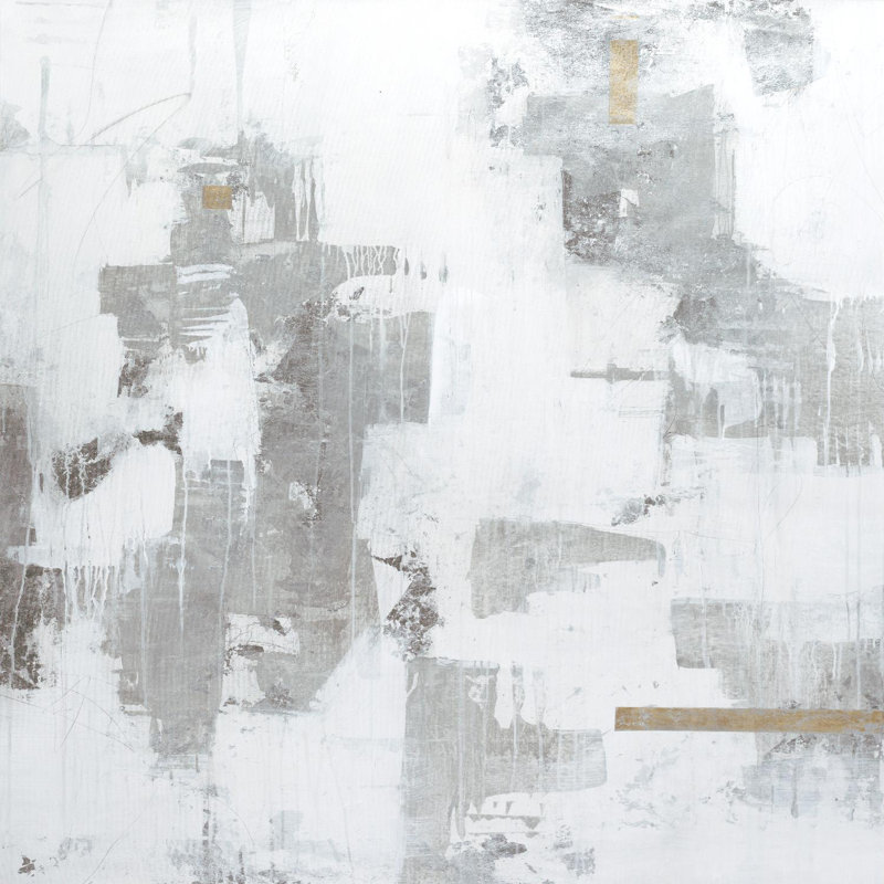 Haloed In Metallic II sur toile, H 54 po x l 54 po x P 1,5 po