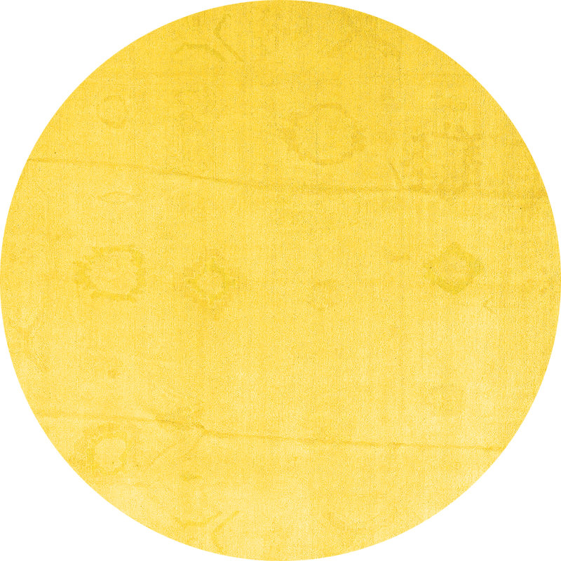 Tapis jaune, Rond 4 pi