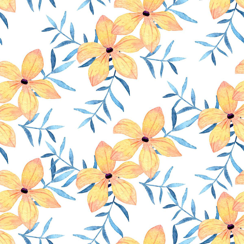 Rouleau de papier peint adhésif 8,5 pi L 24 po x Rehobeth Flowers