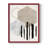 Hexagonal Display I Framed Print - Solid Wood