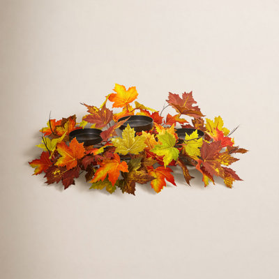Maple Leaf Candelabrum Arrangement