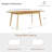 59-75'' Extendable Dining Table-560444989-560444988