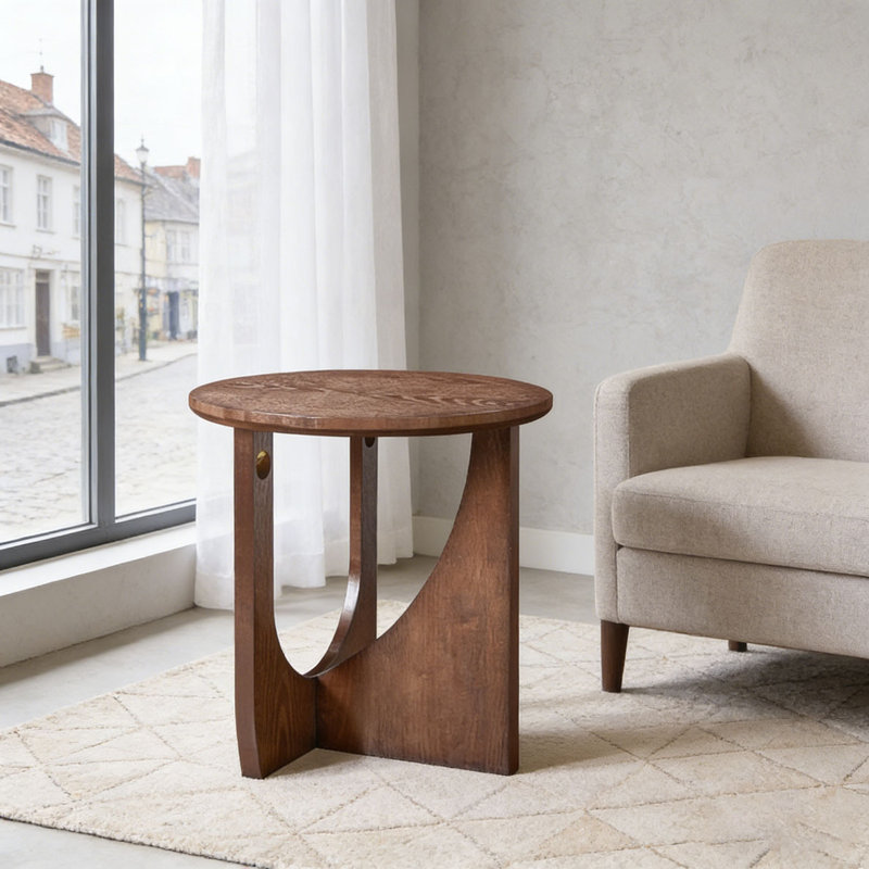 Table d'appoint 100% bois massif