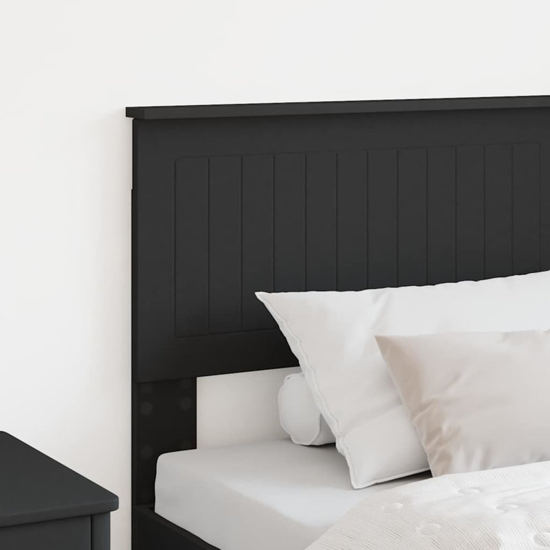 Panel Headboard, Small Single (2'6), Black Oak