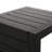 Outdoor Side Table With Matte Black Surface Modern Table, Texture