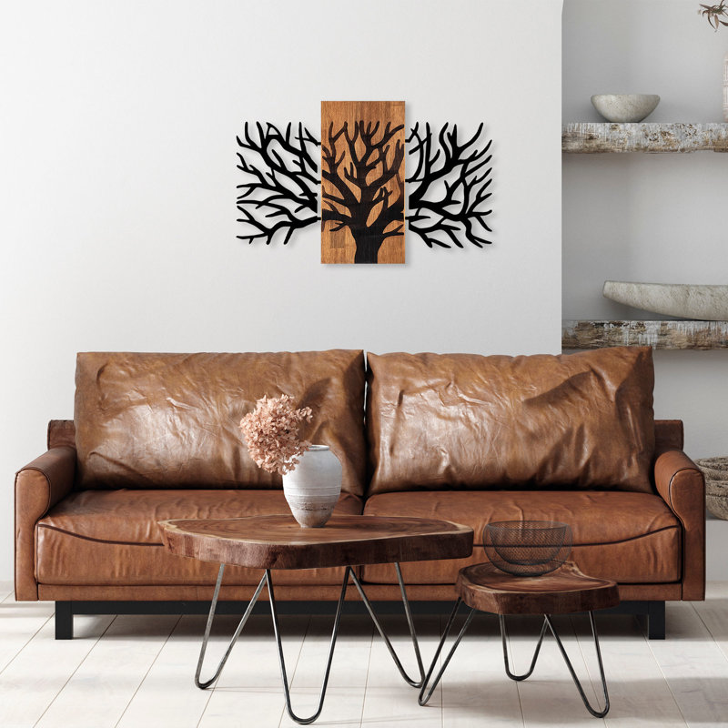 Décoration murale en bois