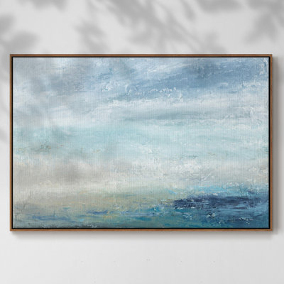 «Coming Ashore», peinture sur toile encadrée