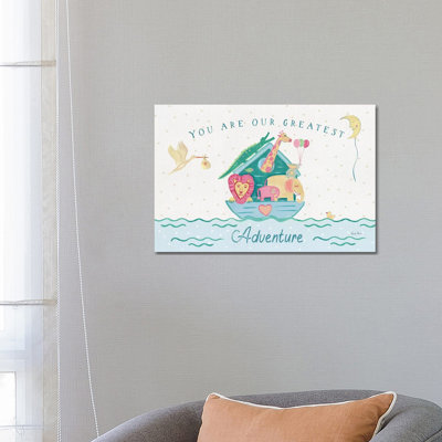 Happy Baby I by Farida Zaman - Wrapped Canvas Painting