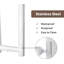 Under Cabinet Paper Towel Holder - Stainless Steel Wall Mount Kitchen Organizer