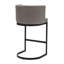 Adelaid Upholstered Counter Stool with Metal Frame-1199951142