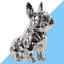 Figurine de bouledogue français Arrik-446696253
