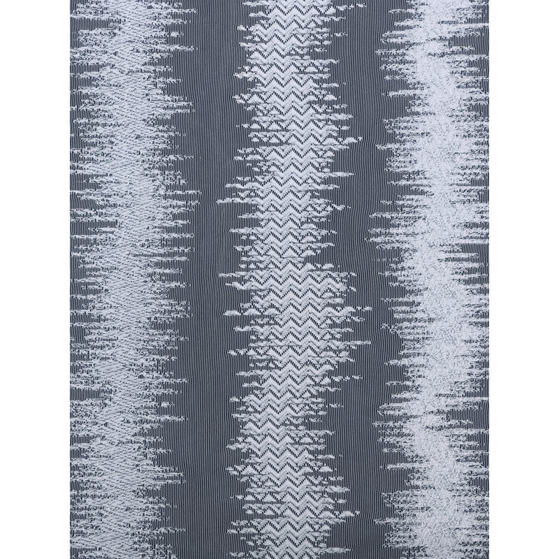 Tyonna Sheer Curtain Single Panel, White, 54" W x 120" L