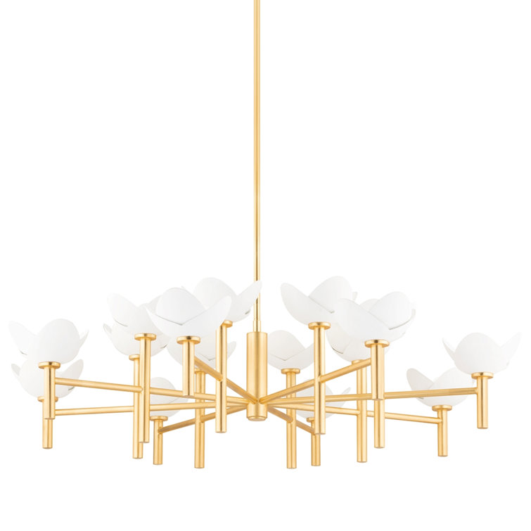 Limerick 16 Light Metal Dimmable Sputnik Chandelier