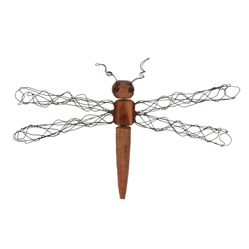 Animals Wire Wing Dragonfly Wall Décor