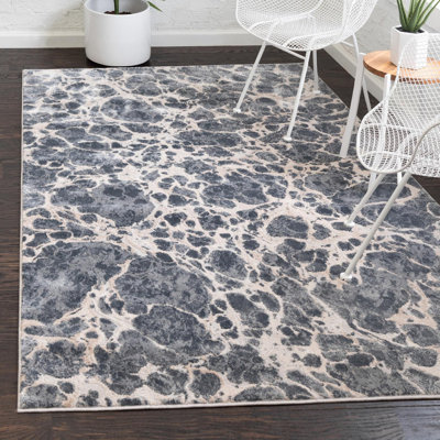 Tapis gris Boutelle