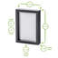 6" x 8" Plastic Box Frame-90692449