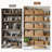 Handwoven Water Hyacinth Jumbo Storage Basket With Iron Frame And Built-In Handles - Natural-221142397