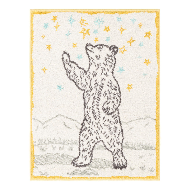 Whimsy Kids Rug, Rectangle 2'2" x 2'11"