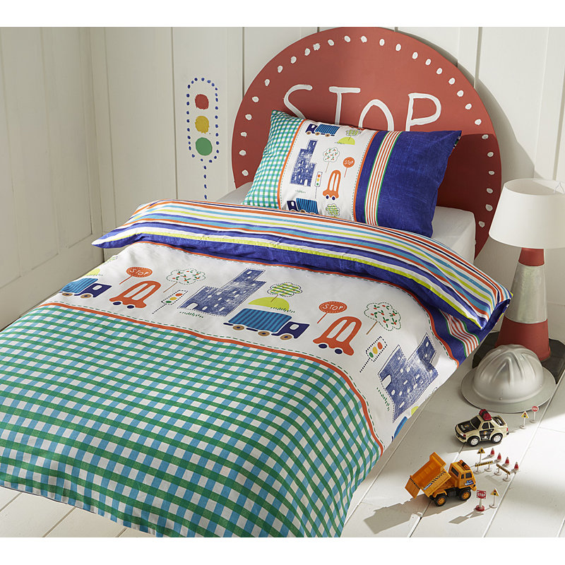 Hazeltine No Pattern Duvet Cover Set with Pillowcases