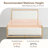 Modern Solid Wood Boucle Upholstered Bed Frame With USB-195040330-195040308