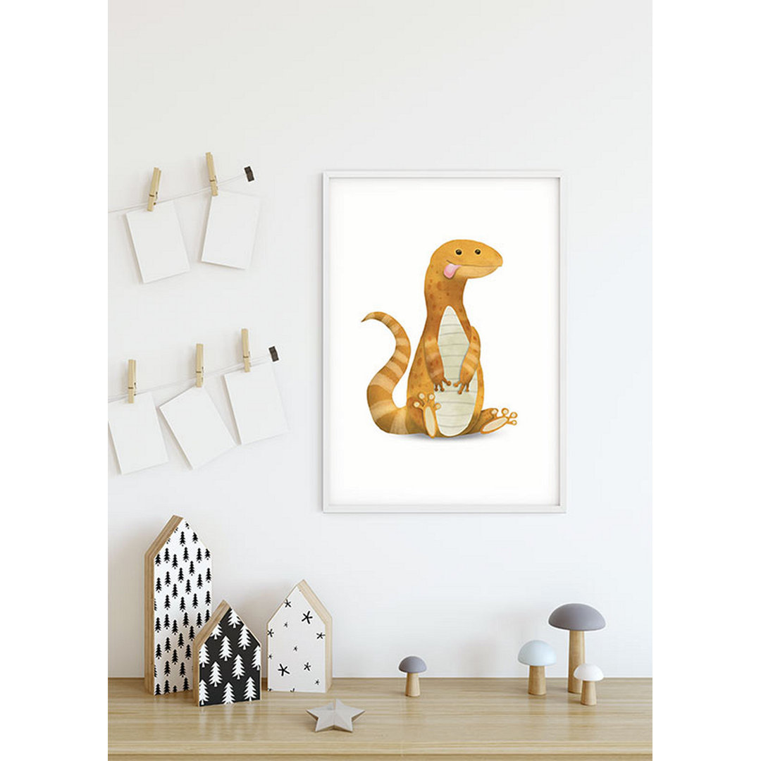 Poster Cute Lizard