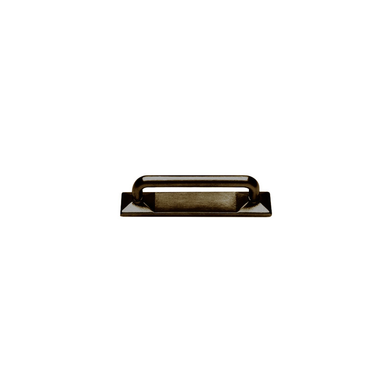 Empire Bar / Handle Pull, Silicon Bronze Rust, 15 5/8"