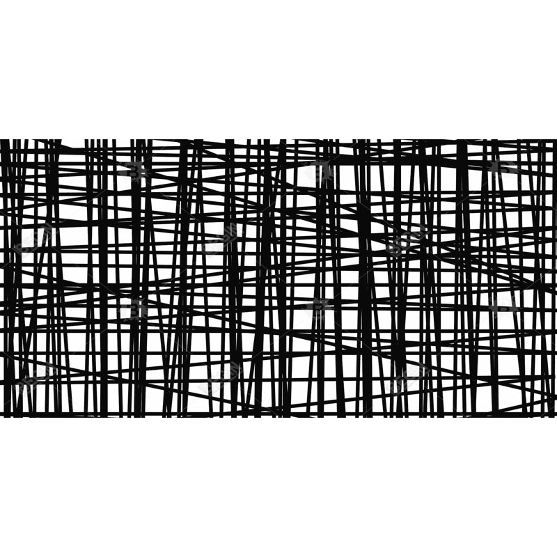 Abstract small stripes - 15.75"x31.50" Desk mat