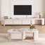 Meuble télé blanc en bois manufacturé