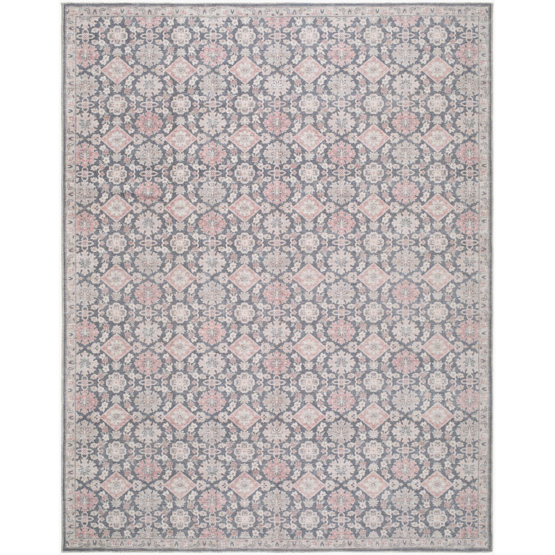 Tapis lavable à la machine Aurora, Rectangle 5 pi 3 po x 7 pi