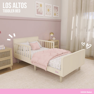 Barbie Los Altos Toddler Bed by Evolur