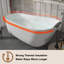 Baignoire de trempage en pierre à surface solide 59 po. X 30 po. Crestone