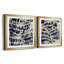 Indigo Markings I - Ensemble de 2 reproductions d'art encadrées-633692425-563722775-624898002