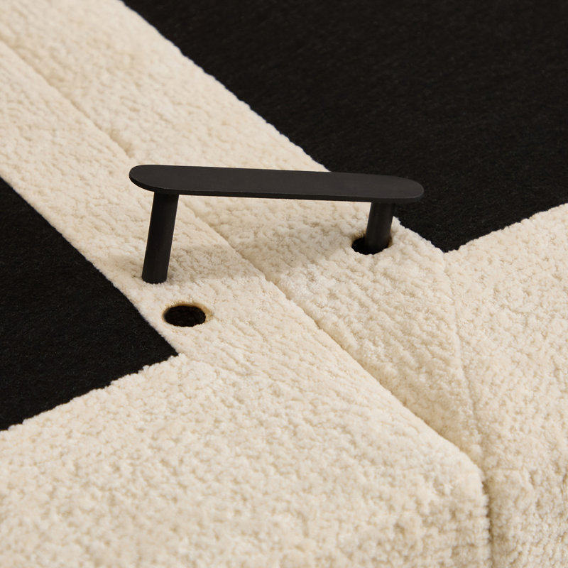 Canapé Chenille Cloud, Beige crème