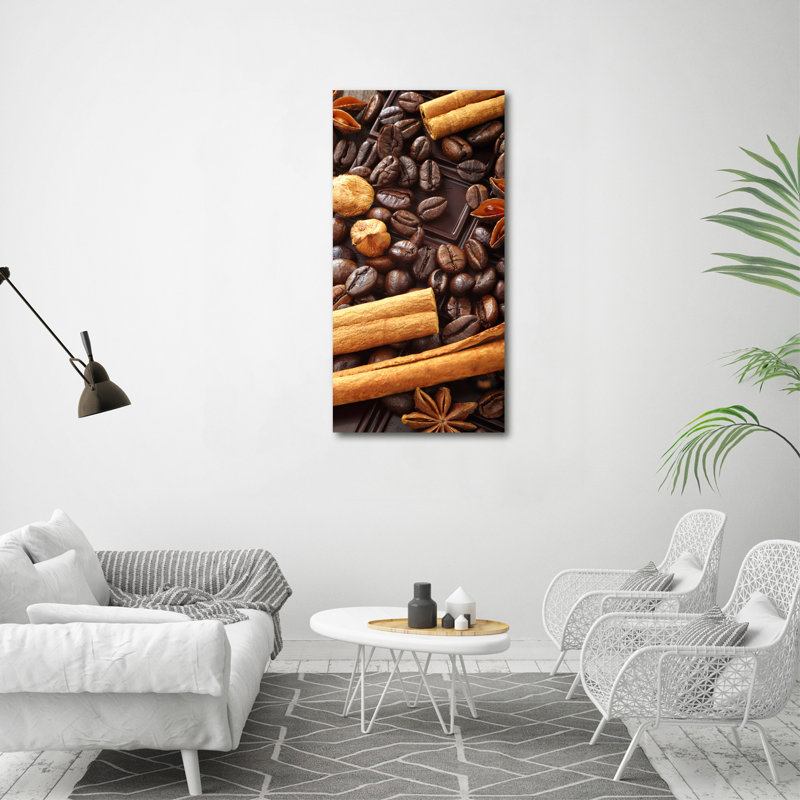 Dark Chocolate - Wrapped Canvas Print