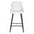 Brooke Upholstered Counter Stool with Metal Frame-91446670-91446669