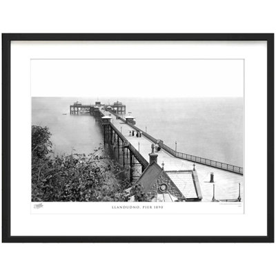 Llandudno, Pier 1890 - Single Picture Frame Print