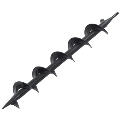 Auger Drill Bit Steel 3 x 23.6 in Wood Auger Drill Bit Heavy Duty Woodworking Drill Bit Long Reach Design