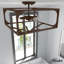 Plafonnier semi-encastré 4 lumières Highland Hill-71473714