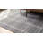 Anbritt Gray Flatweave Wool Transitional Geometric Hand-Knotted Area Rug-1833927647